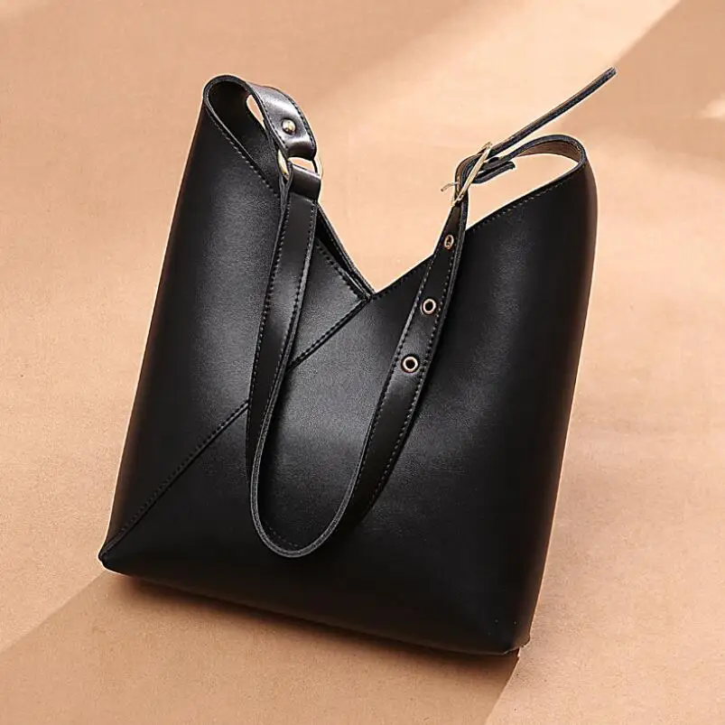 FoxTail & Lily Winter New Ladies Shoulder Bag Genuine Leather Luxury Purses Handbags Women Bags ...