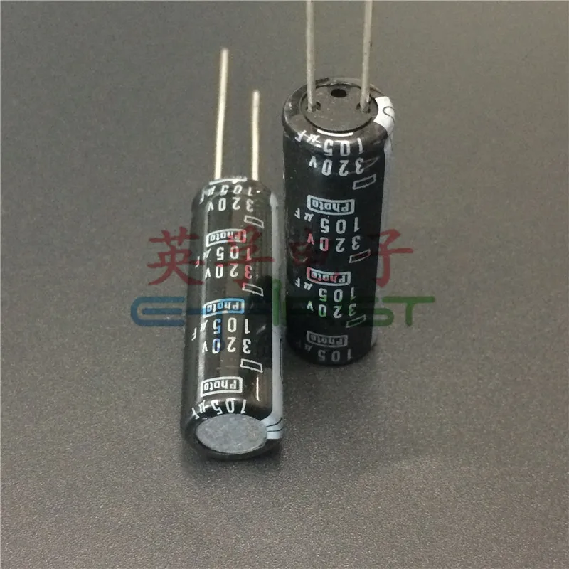 

2019 hot sale 10pcs/30pcs Original NIPPON 320v105uf Flash capacitor 105uF 320V 10X35 Electrolytic capacitor free shipping