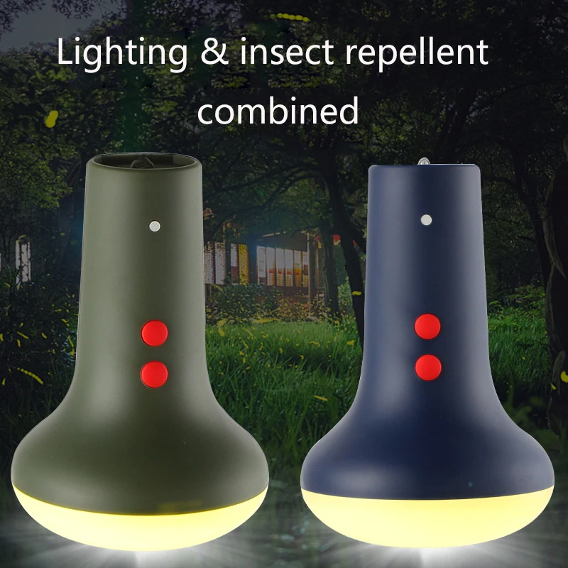 

Outdoor Camping Lighting Wave Mosquito-repellent Lamp Multi-stage Adjusted Mosquito-repellent flashlight
