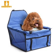 HORBONPY переноска для собак и кошек, автомобильное сиденье, водонепроницаемая корзина, безопасная дорожная сетка, переноска для собак, сиденье для домашних животных, барсетка для собак