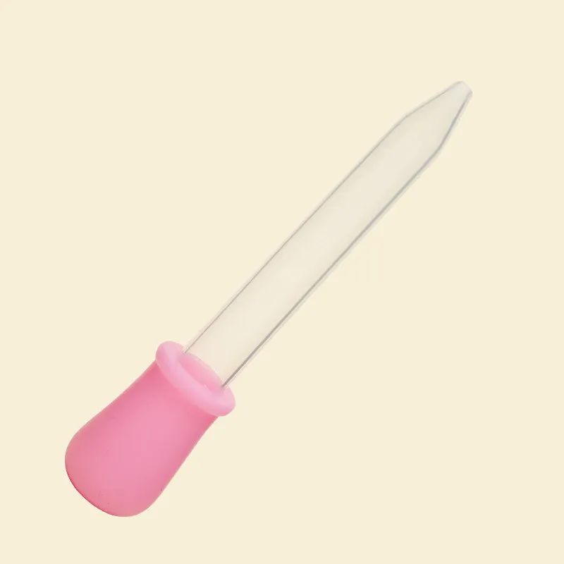 Силиконовые Пластик подачи жидкости медицины малыш уха Пипетка для малышей с учетом лекарства соска для кормления носовой всасывающее устройство - Цвет: Pink