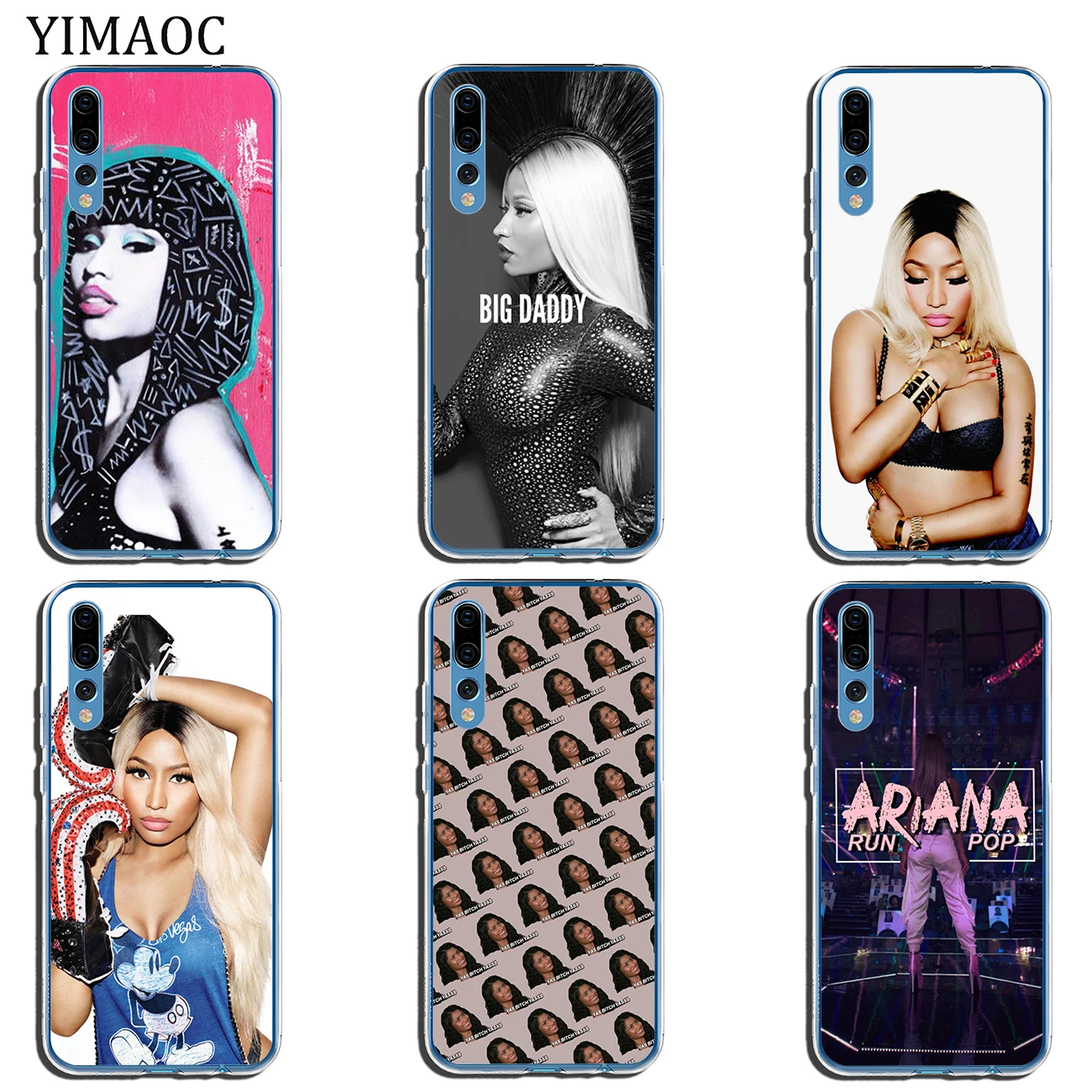 Мягкий силиконовый чехол YIMAOC nicki minaj для Huawei P30 P20 Pro P10 P9 P8 Lite 2016 2017 P smart Z 2019|Бамперы| |