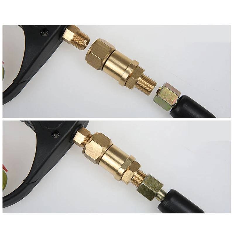 Conector de Alta Pressão do Equipamento da Limpeza do Carro do Adaptador do Anti-enrolamento da Mangueira da Arruela Mangueira Arruela da 6 Automóveis e motos