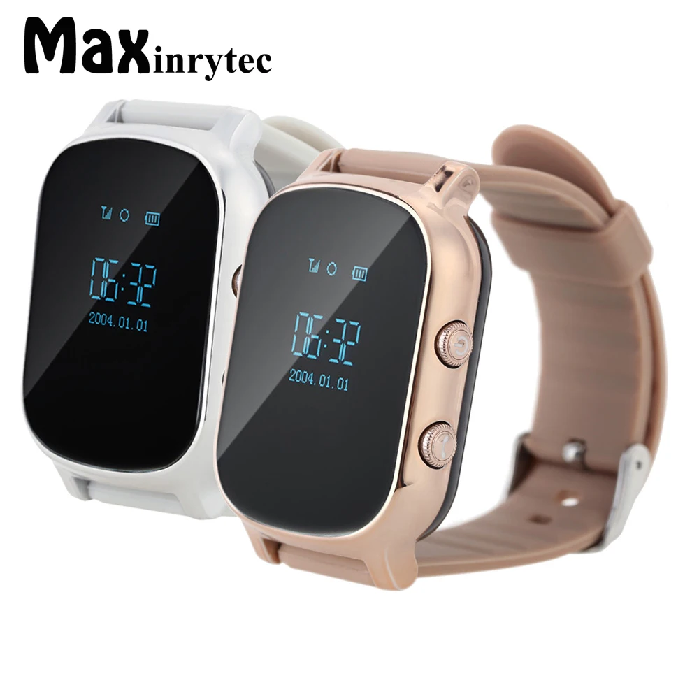 Kids Smart Watch GPS Watch Tracker SOS Call with sim card in Russian Baby Old Men Smart Watch IOS For android Phone T58