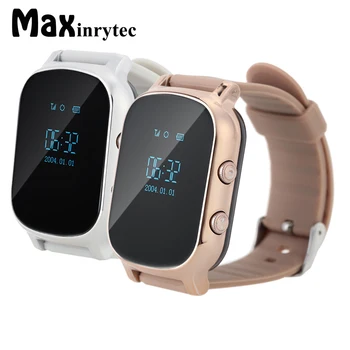 

Kids Smart Watch GPS Watch Tracker SOS Call with sim card in Russian Baby Old Men Smart Watch IOS For android Phone T58