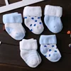 5/6pair/lot unisex Non-Skid Baby Shoe Socks 0-12months Cotton baby boy girls meia infantil cheap stuff ► Photo 1/6