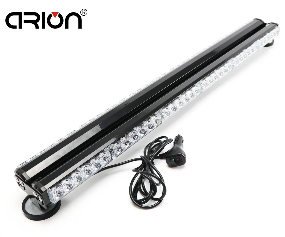

car styling 35" Both Side 72 LED Car Truck Beacon Strobe Work Light Bar Police Warning Emergency Lights Red Blue Amber White