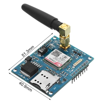 

With Glue Stick SIM800C Development Board GSM GPRS Module Support Message bluetooth TTS DTMF Quad-band Alternative SIM900A