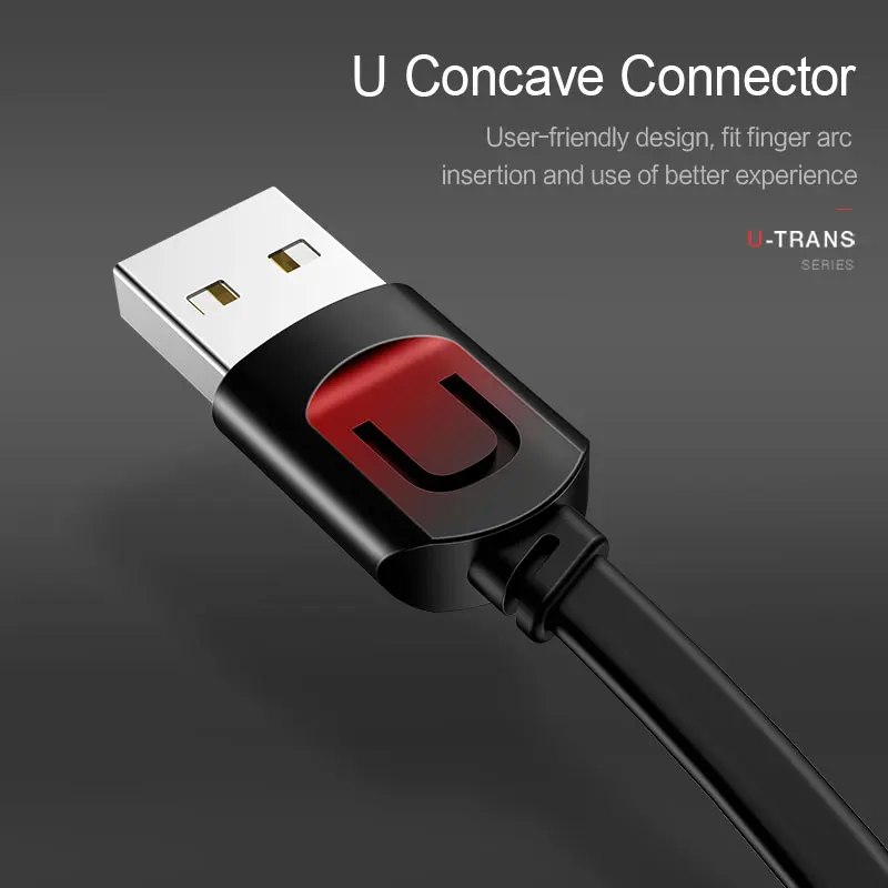 USAMS Micro USB кабель 1 м 0 25 зарядный для мобильного телефона Samsung Xiaomi HTC LG зарядки