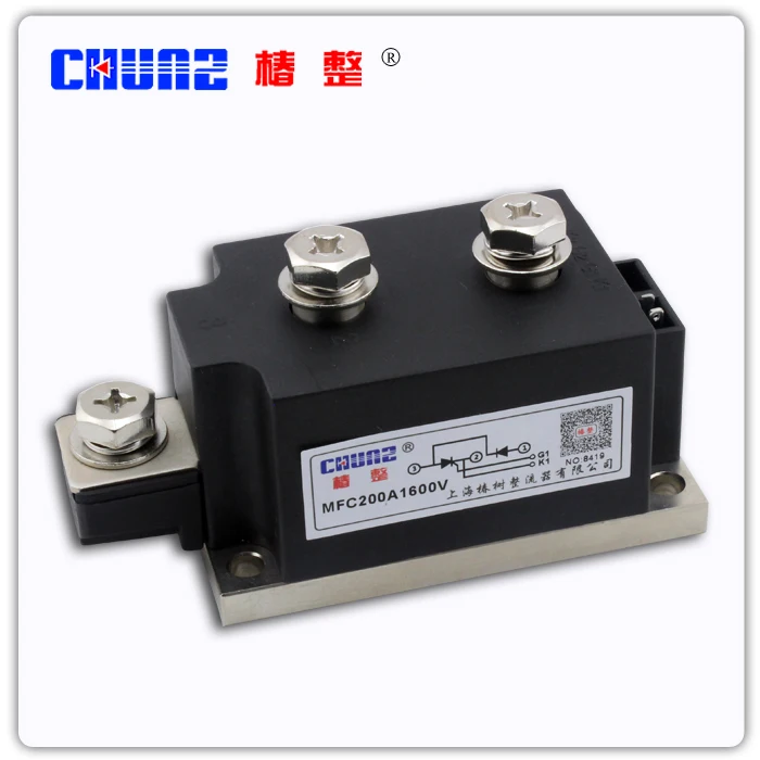

[ZOB] RELAY MFC200A common thyristor, rectifier tube hybrid module - zhuangshuyuan CHUNZ
