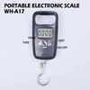 ESPLB 50kg Fishing Hook Luggage Digital Scale Pocket Potable LCD Hanging Electronic Travel Weighing Scales Black/Gold Color ► Photo 2/6