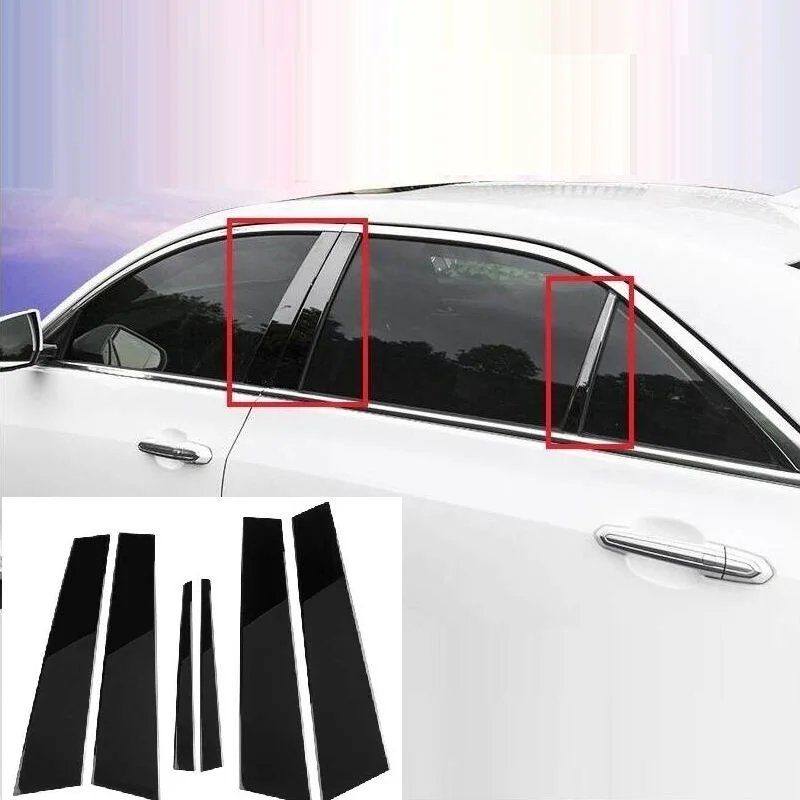 

Modified Automobile Auto Body Window Grille Exterior High-grade Accessories Accessory Covers Decoration 18 19 FOR Cadillac ATS-L
