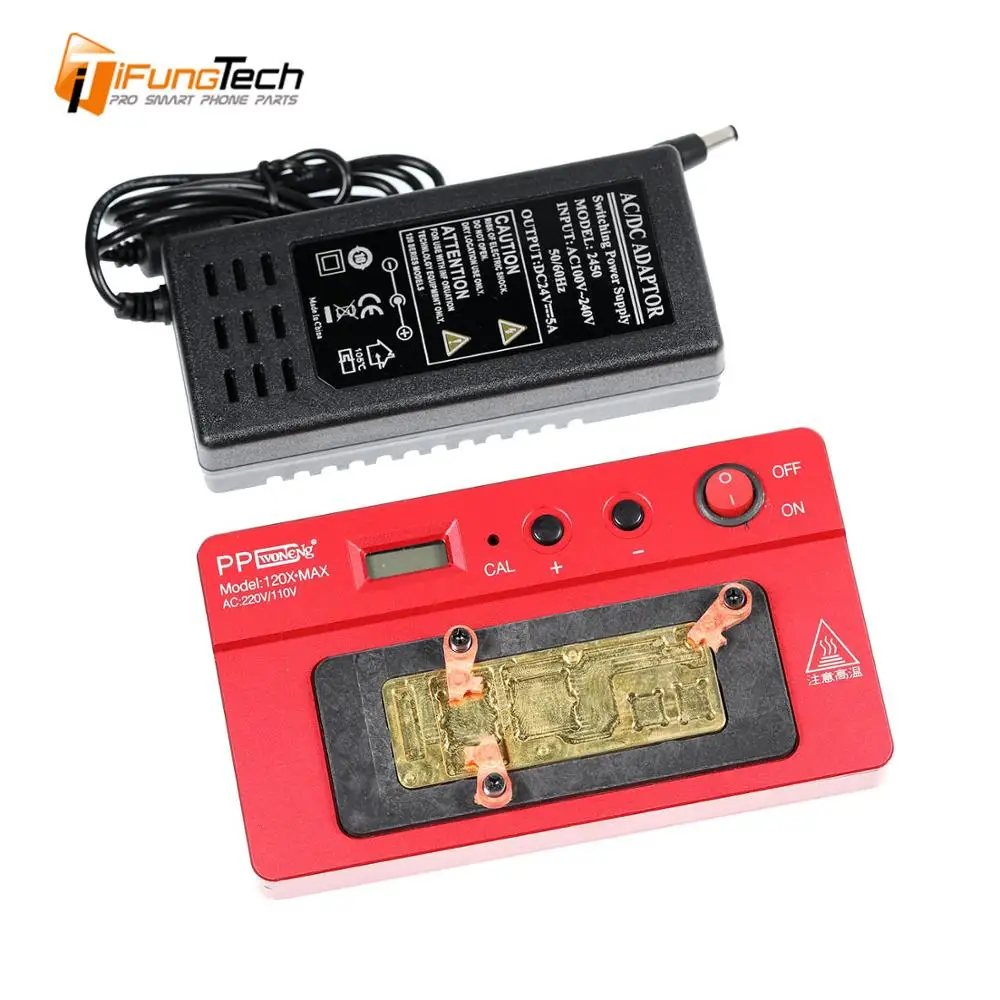 

PPD 120X Max Mini Intelligent Remove Welding Platform Desoldering Demolition Pre-heating Rework Station For iPhone Xs Max