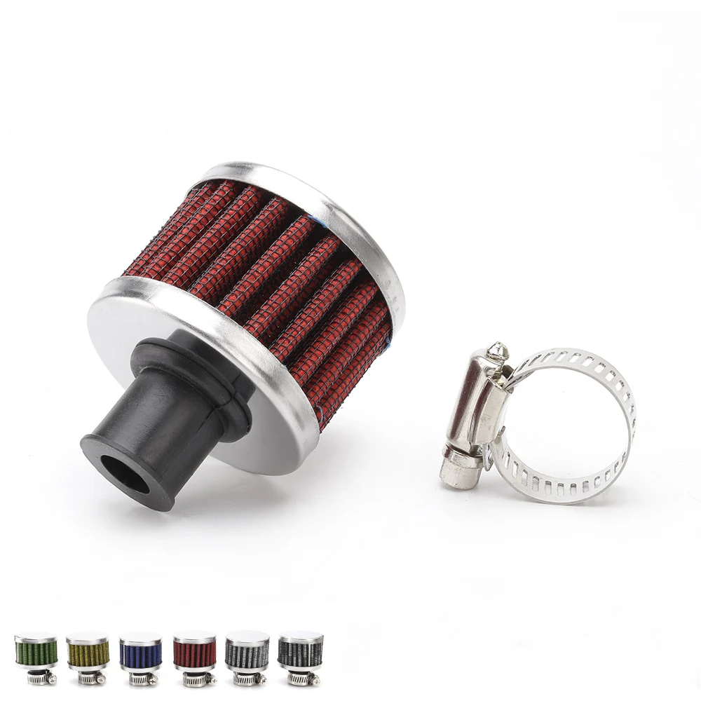 CNSPEED Universal Air Filter Intake 12mm Auto Car Cold Mini Air Filter