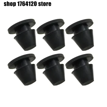 

6pcs Motorcycle Rubber Side Cover Grommets For Harley Touring Glide FLTR FLHX 2008-2017 2018 2019