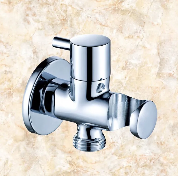 Solid-Brass-Handle-Shower-Holder-With-valve-and-outlet-spout-Bathroom-Faucet-accessories-ma-192