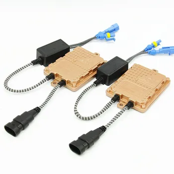 

free shipping 2 pcs 55W fast bright hid xenon headlight ballast H7 H11 9005 9006 H4 bixenon lamp adptor