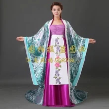 Vestidos династии Тан костюм Hanfu износ производительности костюм Тан платье для женщин древняя китайская gament