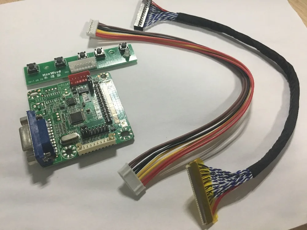 Сценический монитор своими руками. Переходник lvds vga. Подключение матрицы. Подключение матрицы. Плата матрицы монитора.