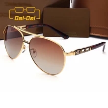 DAI-DAI 1+ Party Aviador Stylish Sunglasses Driving Outdoor Women’s Oculos de sol Pilot Polarized Fishing Fashion Men Eyewear