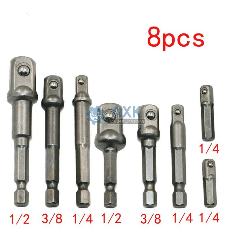 

Hex Shank Rotating Square Head Sleeve connecting Rod with Bead 1/4 3/8 1/2 Wind B atches Electric Sleeve connecting Transfer Rod