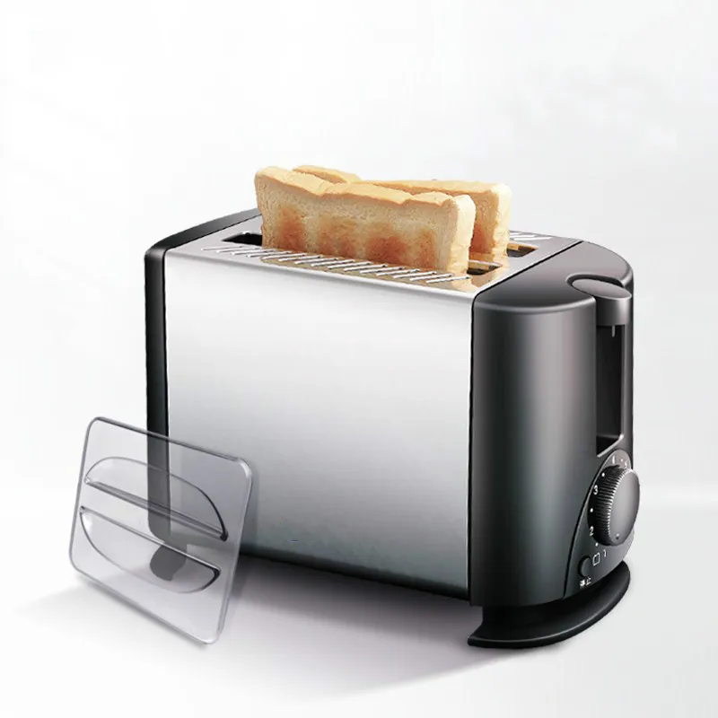 

Household Baking breakfast maker electrical toaster Cooker bread Breakfast baking Machine 2 slices pieces Europen style US plug
