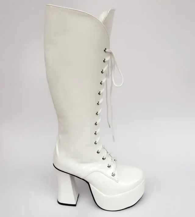 Japanese-White-12cm-Super-High-Platform-Heels-Sweet-Princess-Lolita-Cosplay-Lace-Up-Martin-Boots-Round-Toe-Autumn-Thigh-Boots-  1