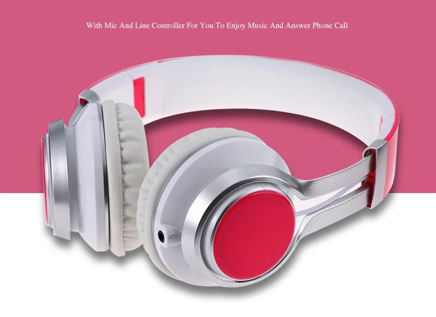 Складные наушники 3,5 мм стерео объемная головная повязка гарнитура наушники с микрофоном аудио для samsung htc для игр и музыки