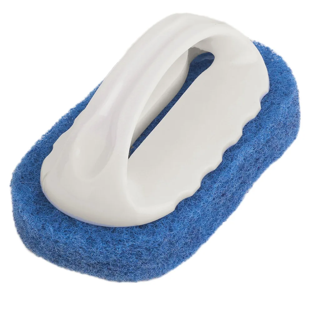 2 Colors Strong Multifunction Sponge Cleaning Brush With Handle Home