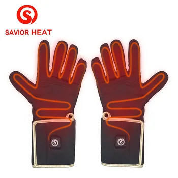 

Winter warm hot gloves lined bicycle fishing outdoor sports 3-6 hours battery heating gloves touch screen 2200MAH