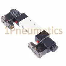 DC 24 V 3 Позиция 5 Путь нейтральный Электрический электромагнитный воздушный Управление клапан 4V230P-08 DC12V, AC110V или