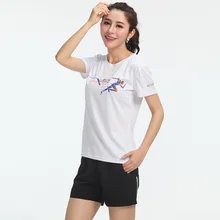 Летняя женская футболка с коротким рукавом, быстросохнущая Спортивная футболка, спортивные майки, футболка для фитнеса, одежда для тренировок, футболки для бега, упражнения, йога