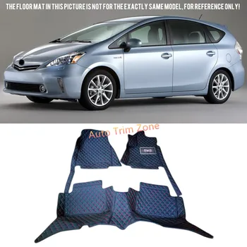 

Black Interior Leather Floor Mats & Carpets For Toyota Prius 2010-2014 XW30