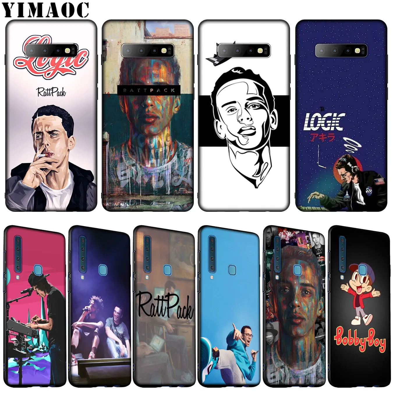 YIMAOC Logic pop Мягкий силиконовый чехол для телефона Samsung Galaxy S20 Ultra S10 Lite S9 S8 Plus S6 S7 Edge S10e