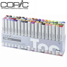 Copic эскиз 72 цвета костюмы художественный маркер 2 поколения ручка мягкая голова мастер Профессиональный анимационный дизайн одежда