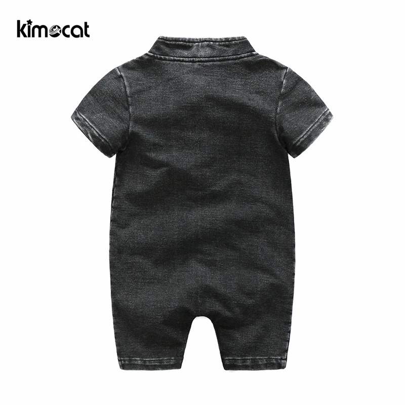 Kimocat Одежда для новорожденных мальчиков и девочек летние комбинезоны с коротким