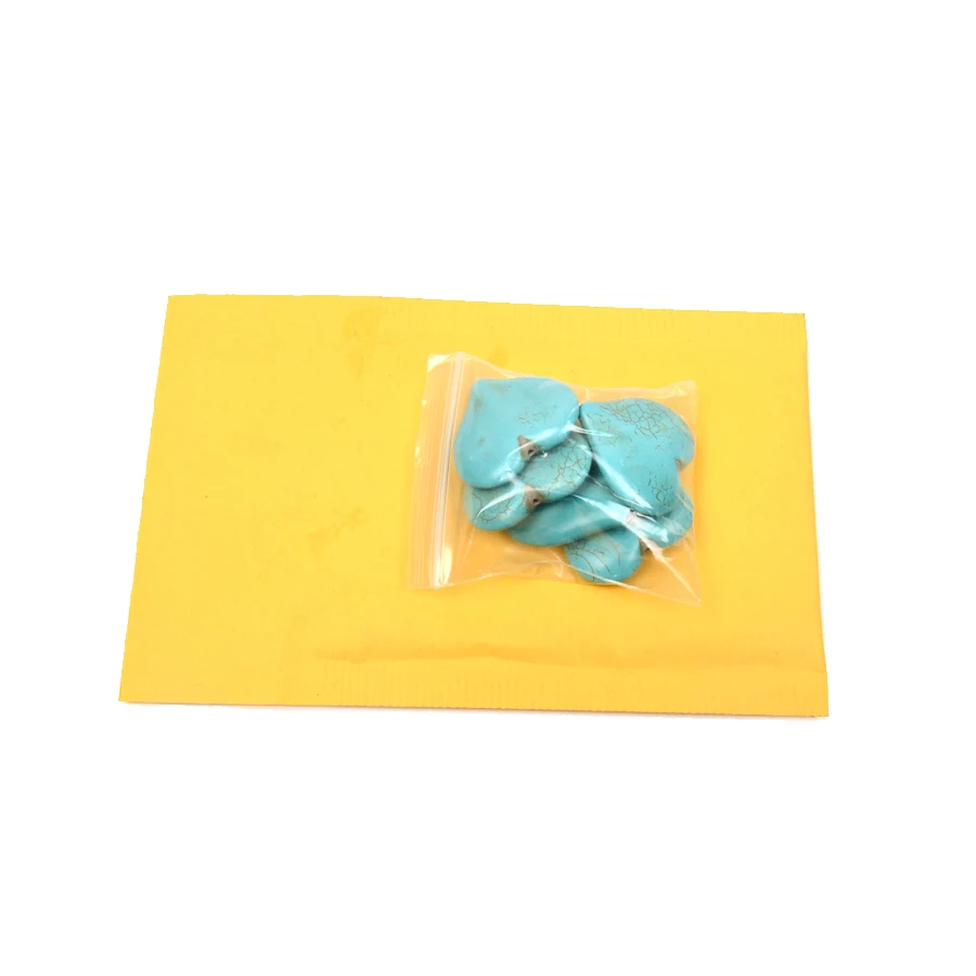 Soosmith 5 фотоблесток голубой большой фотоэлемент свободные бусины Howlite для детской