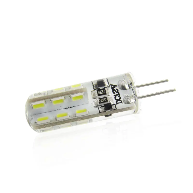 YOTOOS G4 светодиодный светильник 12V кукурузы 1 5 Вт 2 3 4 лампа 3014 360 Угол луча g4