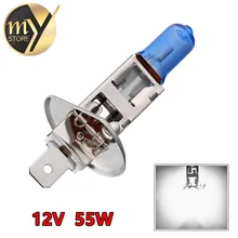 H1 55 Вт светодиодные фары лампы галогенные Противотуманные огни автомобиля 12V Супер белый 6000 К автомобильный Стайлинг для Ford