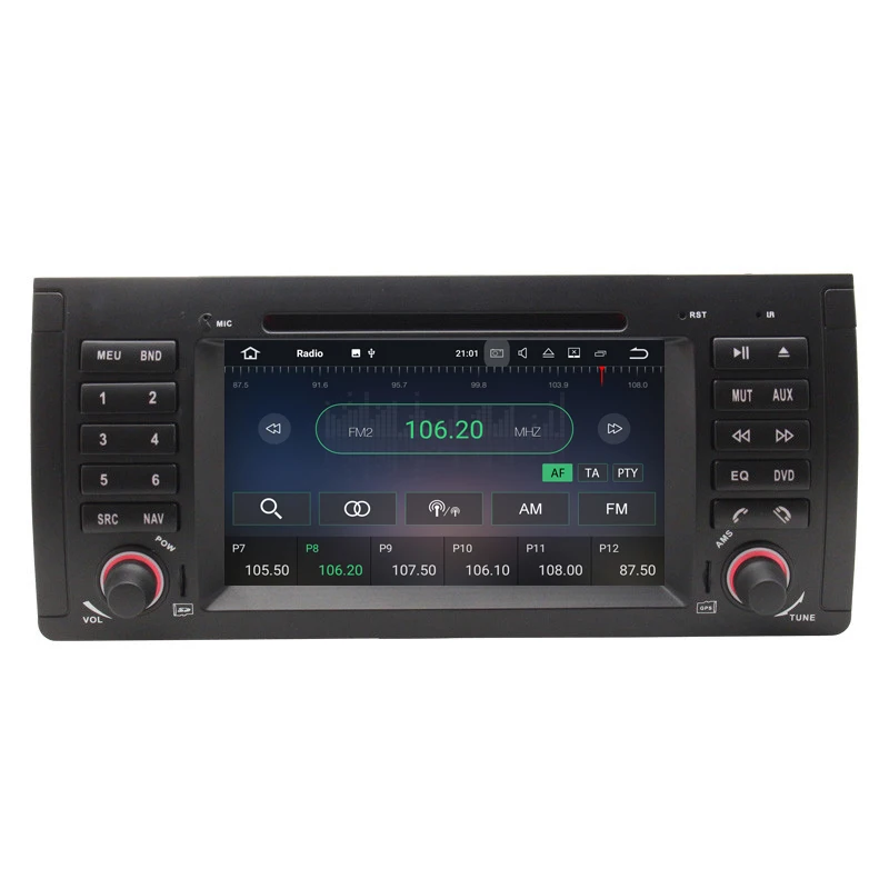 Cheap Android 7.1 1024*600 Quad Core Car DVD Player GPS Radio for BMW E53 E39 X5 with Wifi 3G 4G Bluetooth RDS USB SD DAB TPMS Can Bus 2