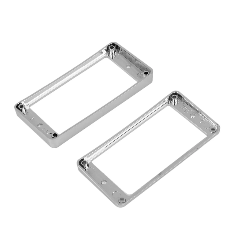 2pcs Humbucker Bridge/Neck Pickup Mounting Ring Frame for Electric Guitar Pickup Mounting Ring