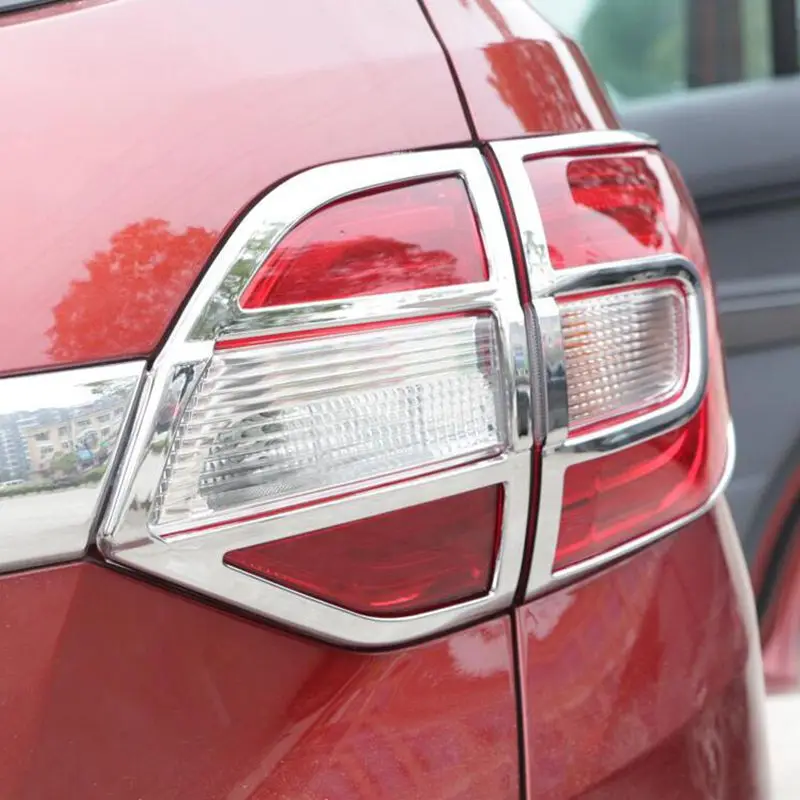 

For Ford Everest 2016 2017 ABS Rear Light Lamp Cover Trim Tail Light Cover Frame Protector Sticker Car Styling Accessory