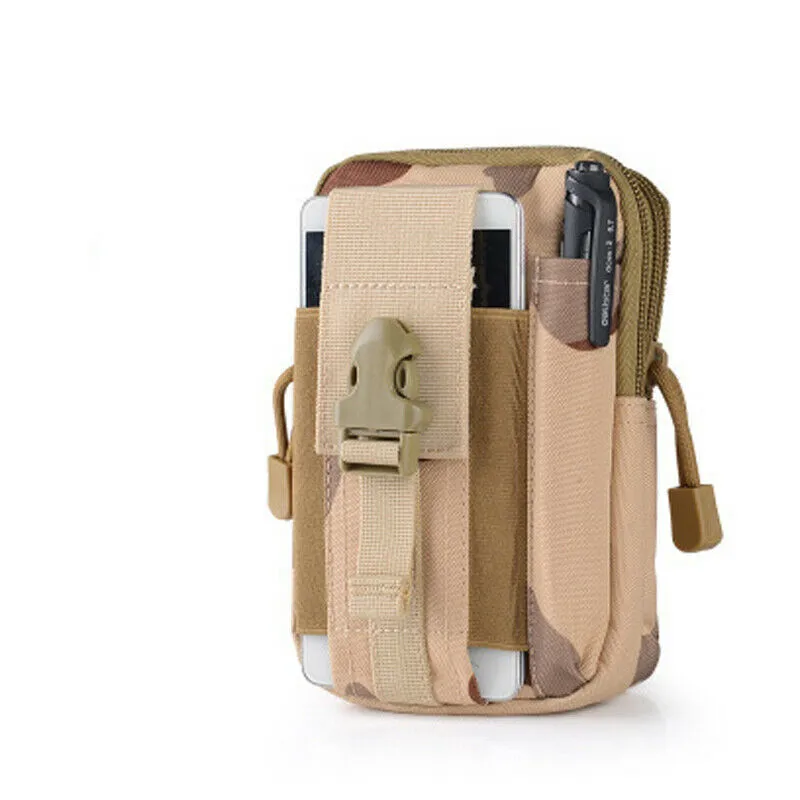 

Men's Outdoor Camping Bags Tactical Molle Backpacks Pouch Belt Bag Military Waist Backpack Soft Sport Running Pouch Travel Bags