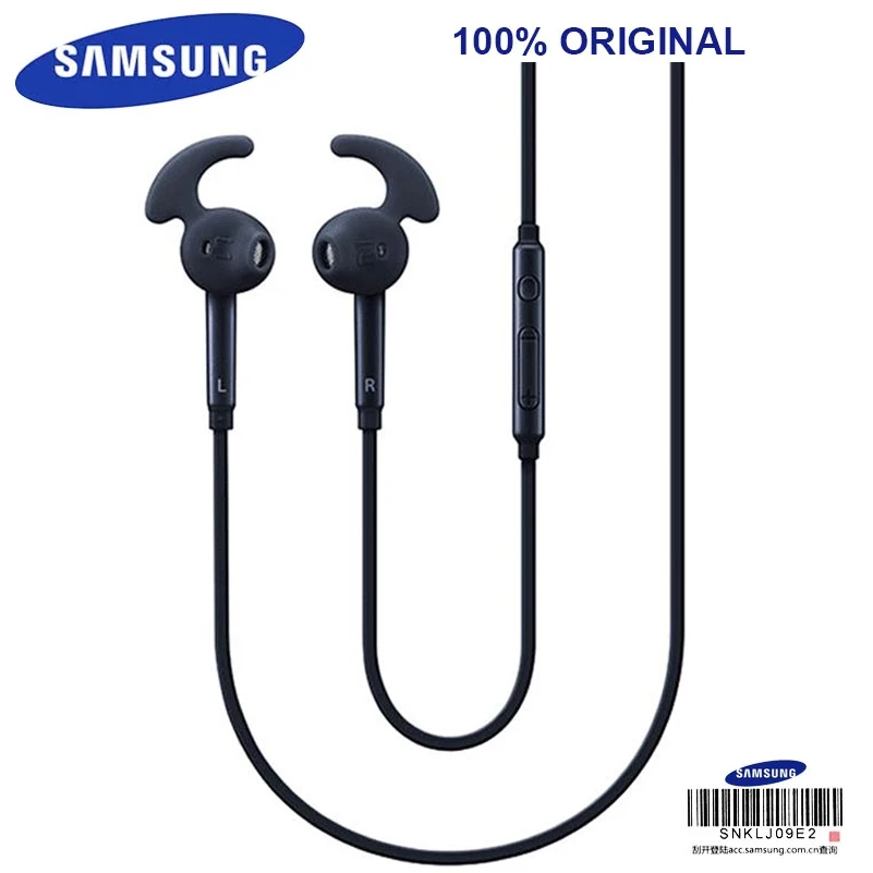 

SAMSUNG EO-EG920L Wired 3.5mm Earphone with Mic1.2m In-ear Stereo Sport Headset for Samsung S9Plus Support Official Verification