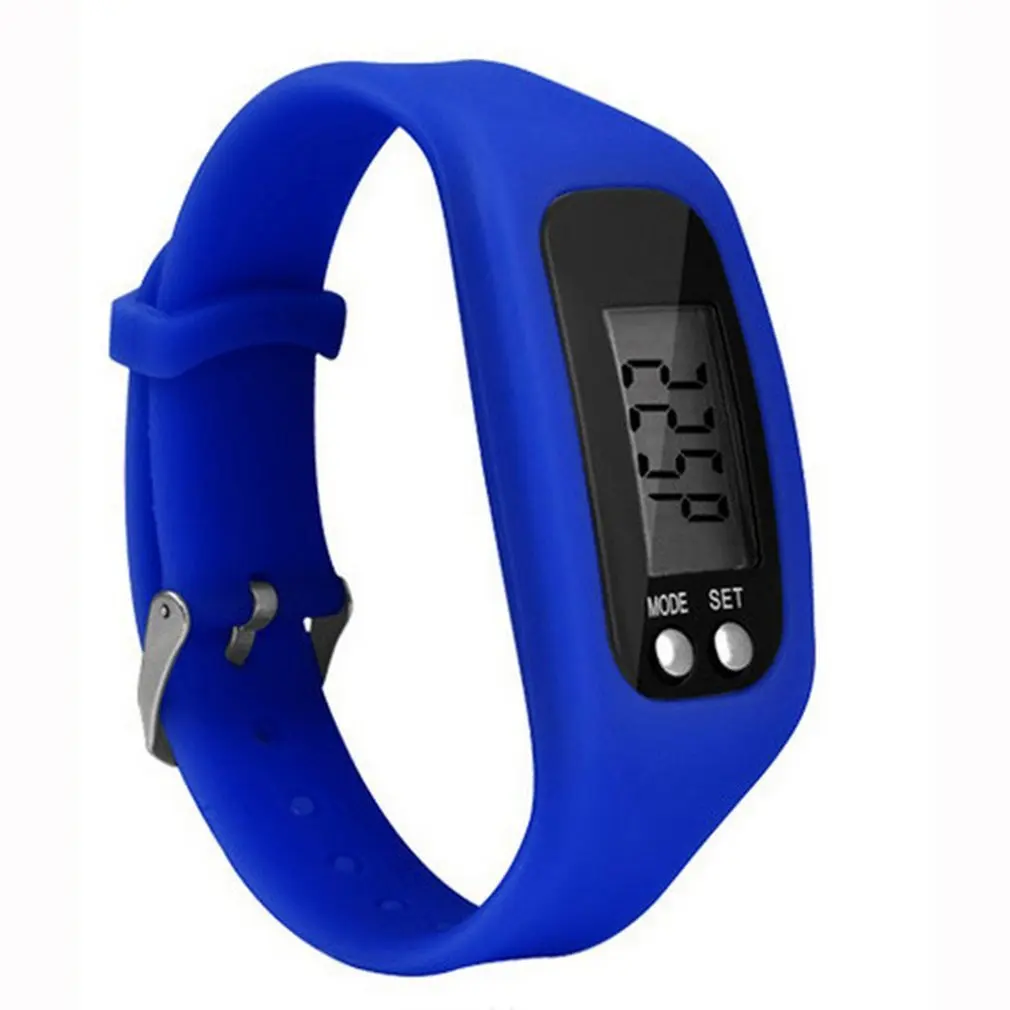 

Digital LCD Pedometer Bracelet Run Step Walking Distance Counter Sport Wrist Watches For Women Men Dress 2018 Children GIFTS