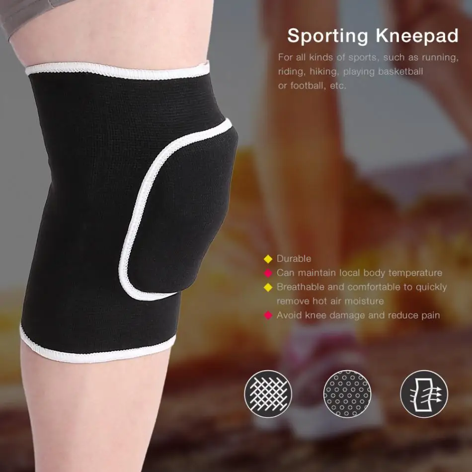 2PCs Sports Knee Pads Patella Support Belt Volleyball Soccer Basketball