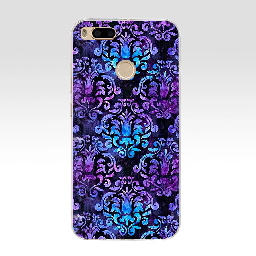 thumbnail image 1 of 81SD Funda de teléfono de TPU de silicona suave con diseño de infinito en color morado para Xiaomi Redmi 4A 4X Note 4 4x Mi A1 A2 Lite, 1 of 5