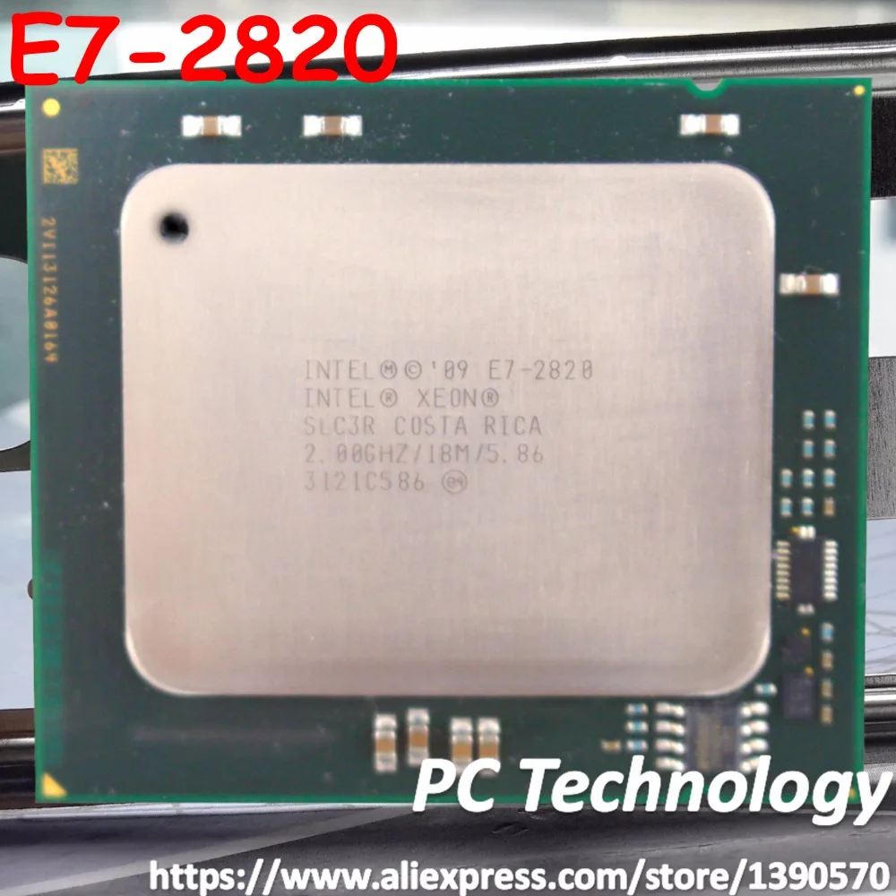 E7-2820 Original Intel Xeon E7 2820 2.00GHz 18MB 10CORES 32NM LGA1567 105W Processor free shipping | Компьютеры и офис