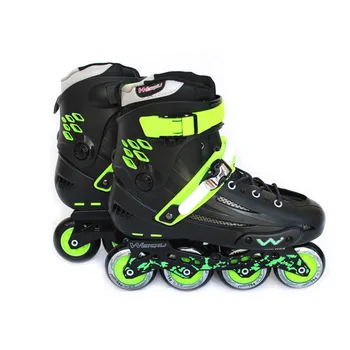 

Inline Speed Skates Professional Street Slalom Sliding Quad Skate Shoes Patines En Linea Good As Seba Roller Skates Adult IA60
