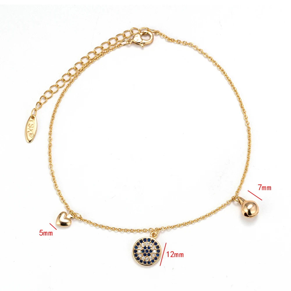 MEIBEADS Evil Eye женские браслеты для щиколотки ног аксессуары Лето Босиком на пляже браслет под сандалии ботильоны на ноге женские ботильоны